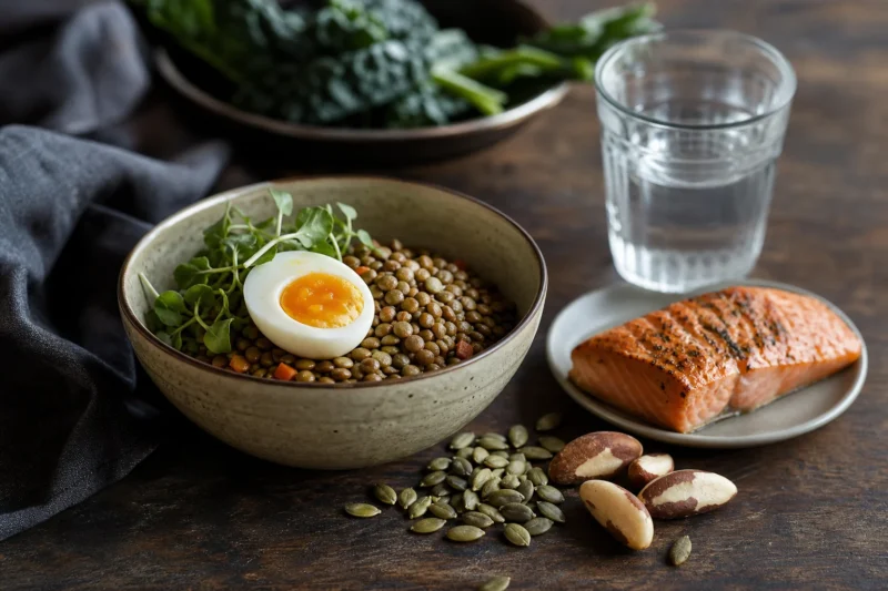 Alimentação para cabelo: nutrientes que realmente fazem diferença