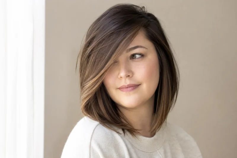 Corte de cabelo para rosto redondo: 12 opções que alongam e valorizam