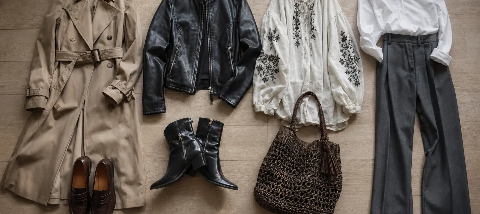 Estilos de moda: rock, boho, clássico, minimalista — qual é o seu?