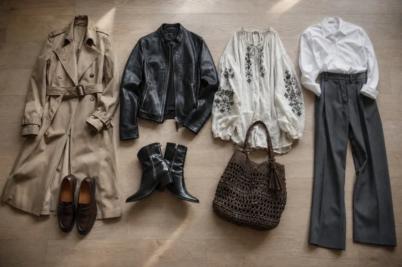 Estilos de moda: rock, boho, clássico, minimalista — qual é o seu?