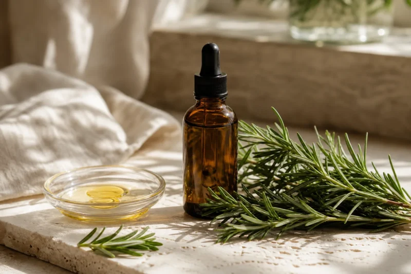 Óleo de alecrim para o cabelo funciona? O que diz a ciência e como usar