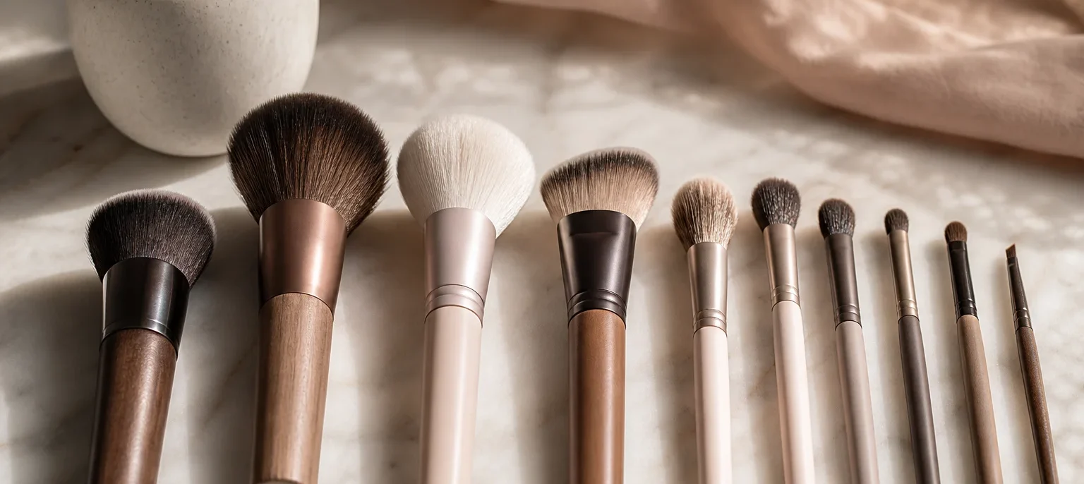 Tipos de pincéis de maquiagem: para que serve cada um e kit essencial